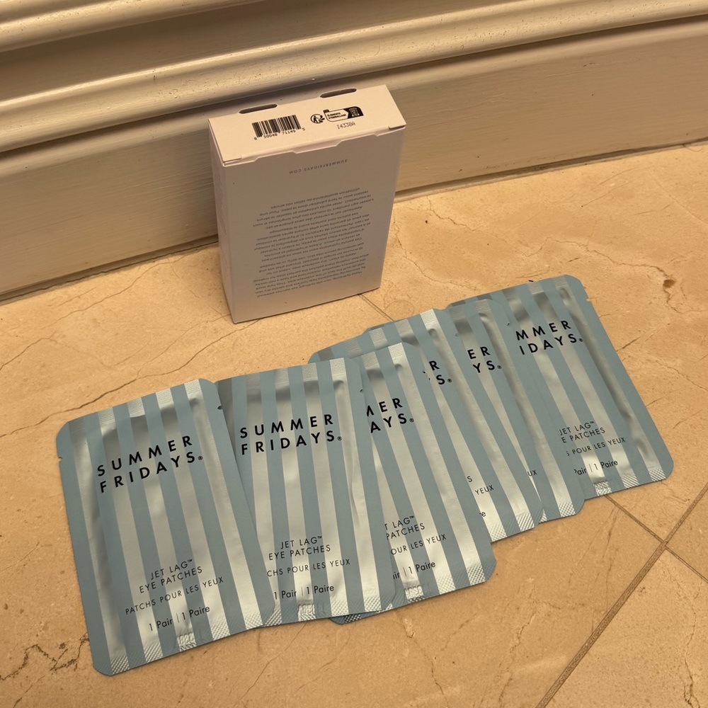 BRAND NEW UNOPENED Summer Fridays Jet Lag Eye Patches — Pack of 6 - Picture 3 of 3